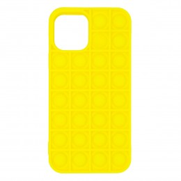 Θήκη Ancus TPU Pop It για Apple iPhone 12 / 12 Pro Κίτρινο