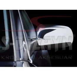 ΚΚ.7602011/SD . VW BORA SEDAN /SW 1J 98-04 Χρωμίου ABS Καπάκι Καθρέφτη