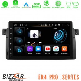 Bizzar fr4 pro Series bmw e46 9inch Android 12 4core (2+16gb) Multimedia Station u-fr4-Bm19-pro