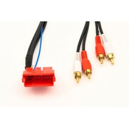 Compotech s.r.l.  Line out adapter 4 rca to mini iso   65.261
