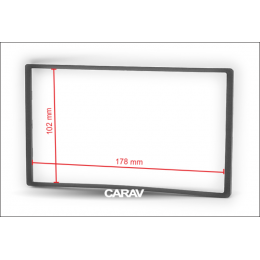 CARAV Industries Inc.  Universal Φιλετάκι 2din 178x102mm   11.903