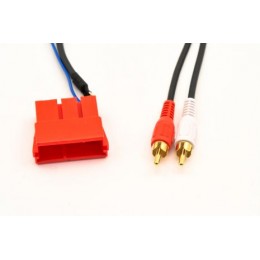 Compotech s.r.l.  Line out adapter 2 rca to mini iso   65.260
