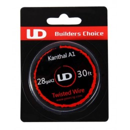 UD Kanthal A1 Twisted Wire 28GAx2 10m
