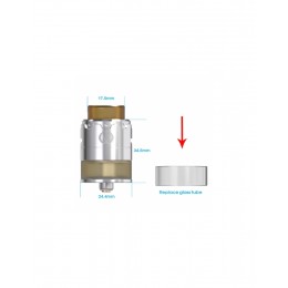 VandyVape PYRO RDTA glass tube (4ml)