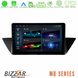 Bizzar m8 Series bmw χ1 e84 8core Android12 4+32gb Navigation Multimedia Tablet 9&quot; u-m8-Bm0846