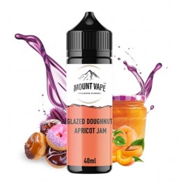 Mount Vape Flavorshot Glazed Doughnut Apricot Jam 40ml/120ml
