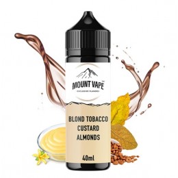 Mount Vape Flavorshot Blond Tobacco Custard Almonds 40ml/120ml