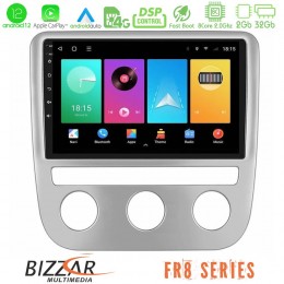 Bizzar fr8 Series fr8 Series vw Scirocco 2008-2014 8core Android12 2+32gb Navigation Multimedia Tablet 9 u-fr8-Vw0084
