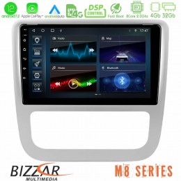 Bizzar m8 Series vw Scirocco 2008-2014 8core Android12 4+32gb Navigation Multimedia Tablet 9 u-m8-Vw0057sl