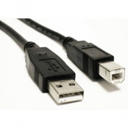 Καλώδιο Σύνδεσης Akyga AK-USB-18 USB A Θηλυκό σε B Αρσενικό 5m Μαύρο