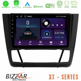Bizzar xt Series bmw 1series E81/e82/e87/e88 (Auto A/c) 4core Android12 2+32gb Navigation Multimedia Tablet 9 u-xt-Bm1012