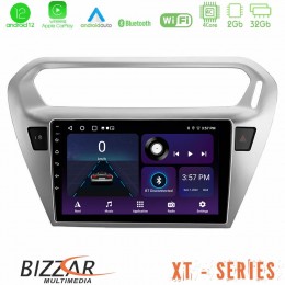 Bizzar xt Series Citroën c-Elysée / Peugeot 301 4core Android12 2+32gb Navigation Multimedia Tablet 9 u-xt-Ct0070