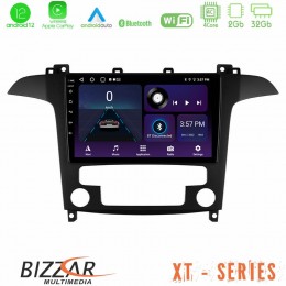 Bizzar xt Series Ford s-max 2006-2012 4core Android12 2+32gb Navigation Multimedia Tablet 9 u-xt-Fd409