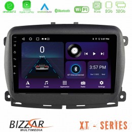 Bizzar xt Series Fiat 500l 4core Android12 2+32gb Navigation Multimedia Tablet 10 u-xt-Ft410