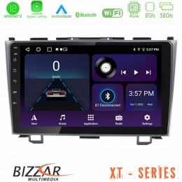 Bizzar xt Series Honda crv 4core Android12 2+32gb Navigation Multimedia Tablet 9 u-xt-Hd0110
