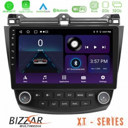 Bizzar xt Series Honda Accord 2002-2008 4core Android12 2+32gb Navigation Multimedia Tablet 10 u-xt-Hd0669