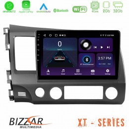 Bizzar xt Series Honda Civic 2006-2011 4core Android12 2+32gb Navigation Multimedia Tablet 9 u-xt-Hd908