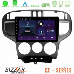 Bizzar xt Series Hyundai Matrix 2001-2010 4core Android12 2+32gb Navigation Multimedia Tablet 9 u-xt-Hy1024