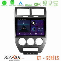 Bizzar xt Series Jeep Compass/patriot 2007-2008 4core Android12 2+32gb Navigation Multimedia Tablet 10 u-xt-Jp1023