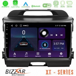 Bizzar xt Series kia Sportage 4core Android12 2+32gb Navigation Multimedia Tablet 9 u-xt-Ki0034