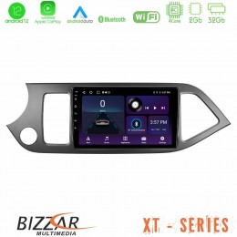 Bizzar xt Series kia Picanto 4core Android12 2+32gb Navigation Multimedia Tablet 9 u-xt-Ki0611