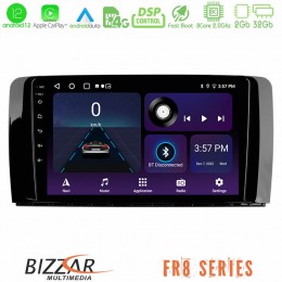 Bizzar xt Series Mercedes r Class 4core Android12 2+32gb Navigation Multimedia Tablet 9 u-xt-Mb0781