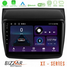 Bizzar xt Series Mitsubishi L200 4core Android12 2+32gb Navigation Multimedia Tablet 9 u-xt-Mt0314