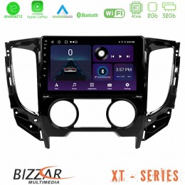 Bizzar xt Series Mitsubishi L200 2016-&Gt; &Amp; Fiat Fullback (Manual A/c) 4core Android12 2+32gb Navigation Multimedia Tablet 9 u-xt-Mt0620