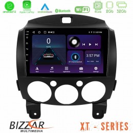 Bizzar xt Series Mazda 2 2008-2014 4core Android12 2+32gb Navigation Multimedia Tablet 9 u-xt-Mz0667