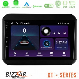 Bizzar xt Series Suzuki Ignis 4core Android12 2+32gb Navigation Multimedia Tablet 9 u-xt-Sz580