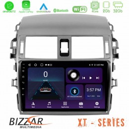 Bizzar xt Series Toyota Corolla 2008-2010 4core Android12 2+32gb Navigation Multimedia Tablet 9 u-xt-Ty0144