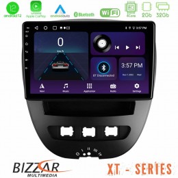 Bizzar xt Series Toyota Aygo/citroen C1/peugeot 107 4core Android12 2+32gb Navigation Multimedia Tablet 10 u-xt-Ty0866