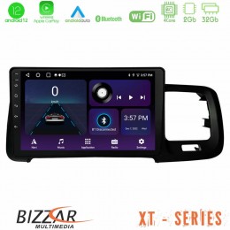 Bizzar xt Series Volvo s60 2010-2018 4core Android12 2+32gb Navigation Multimedia Tablet 9 u-xt-Vl0467