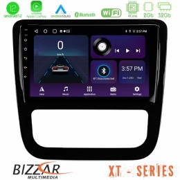 Bizzar xt Series vw Scirocco 2008-2014 4core Android12 2+32gb Navigation Multimedia Tablet 9 (Μαύρο Γυαλιστερό) u-xt-Vw0057bl