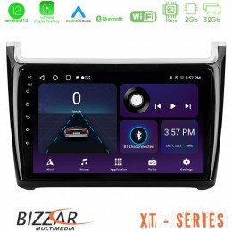 Bizzar xt Series vw Polo 4core Android12 2+32gb Navigation Multimedia Tablet 9 u-xt-Vw6901pb