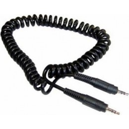 Spiral Cable 3.5mm male - 3.5mm male 1.5m (AV-190238)