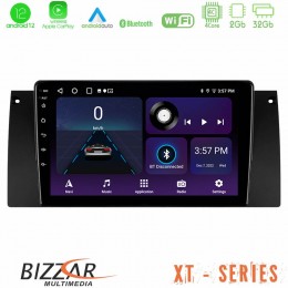 Bizzar xt Series bmw 5 Series (E39) / x5 (E53) 4core Android12 2+32gb Navigation Multimedia Tablet 9 u-xt-Bm0604