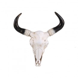 Διακοσμητικό Κρανίο Αγελάδας από Ρητίνη 37 x 40 x 9 cm Natural Living 54633