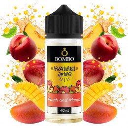 Bombo Flavorshot Wailani Peach and Mango 40ml/120ml