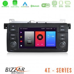 Bizzar oem bmw 3 Series e46 4core Android12 2+32gb Navigation Multimedia Deckless 7 με Carplay/androidauto u-4t-Bm66