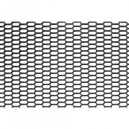 L0460.7 . Σίτα Πλαστική - Μαύρη Κυψελωτή SMALL 8x18mm 120x40cm