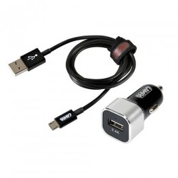 L3894.1/T . Φορτιστής FAST CHARGER micro USB, 2400 mA, 12 / 24V με καλώδιο μεταφοράς δεδομένων / συγχρονισμού