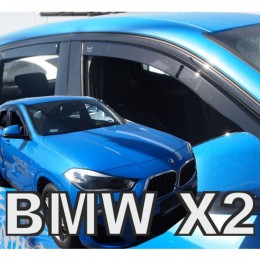 ΑΝΕΜ.SET11175 . BMW X2 F39 5D 2018+ ΣΕΤ ΑΝΕΜΟΘΡΑΥΣΤΕΣ ΑΥΤΟΚΙΝΗΤΟΥ ΑΠΟ ΕΥΚΑΜΠΤΟ ΦΙΜΕ ΠΛΑΣΤΙΚΟ HEKO - 4 ΤΕΜ.