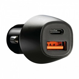 L3871.8/T . ΦΟΡΤΙΣΤΗΣ ΑΝΑΠΤΗΡΑ ΜΕ 2 ΘΥΡΕΣ USB TYPE A+ TYPE C 12/24V 18W ULTRA FAST CHARGER
