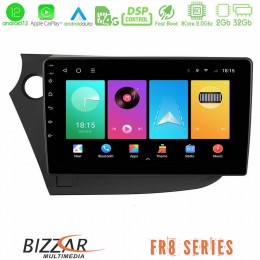 Bizzar fr8 Series Honda Insight 2009-2015 8core Android12 2+32gb Navigation Multimedia Tablet 9 u-fr8-Hd0821