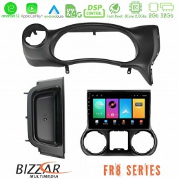 Bizzar fr8 Series Jeep Wrangler 2014-2017 8core Android12 2+32gb Navigation Multimedia Tablet 9 u-fr8-Jp0788