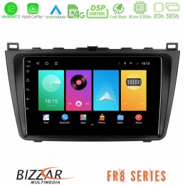 Bizzar fr8 Series Mazda 6 2008-2012 8core Android12 2+32gb Navigation Multimedia Tablet 9 u-fr8-Mz0233