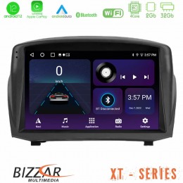 Bizzar xt Series Ford Fiesta 2008-2012 4core Android12 2+32gb Navigation Multimedia Tablet 9 (Oem Style) u-xt-Fd1451