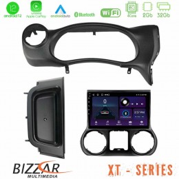 Bizzar xt Series Jeep Wrangler 2014-2017 4core Android12 2+32gb Navigation Multimedia Tablet 9 u-xt-Jp0788