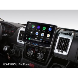 Alpine ILX-F115DU 11-Inch Media Receiver, featuring DAB+ digital radio, Apple CarPlay and Android Au
